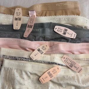 Victoria Secret - Six for $25 High Cut Cotton Briefs Set